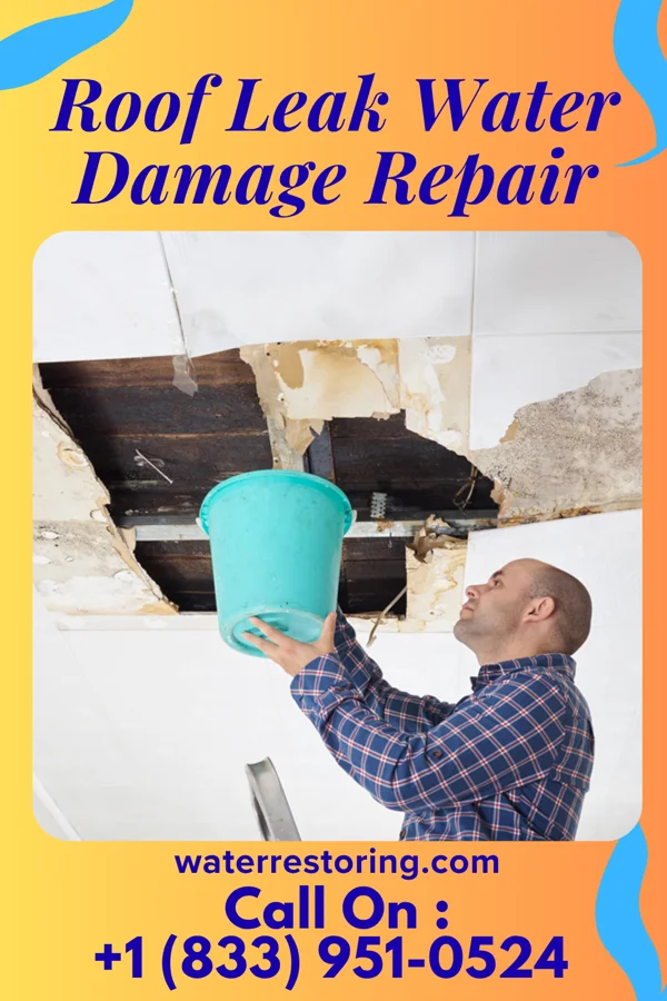 Roof Leak Water Damage Repair in Lebanon, KS